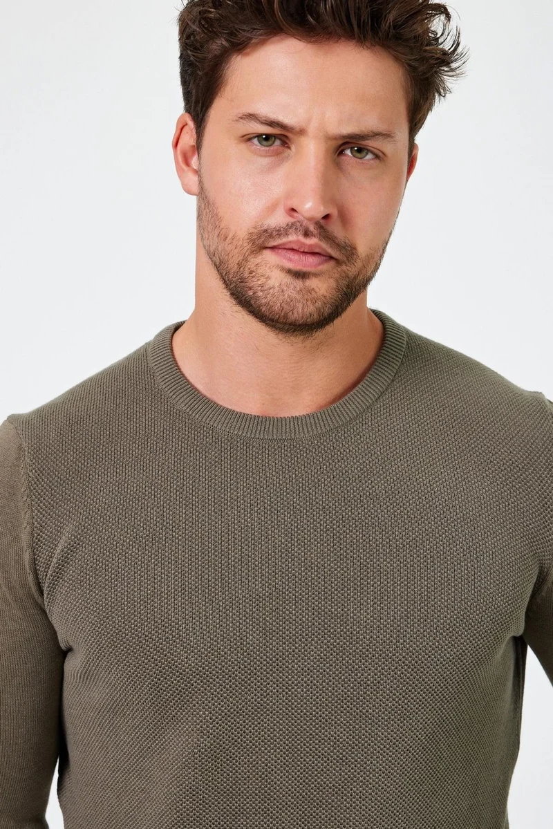 الكسندر جاردي Crew Neck Regular Fit Sweater (E24-EZE-03)