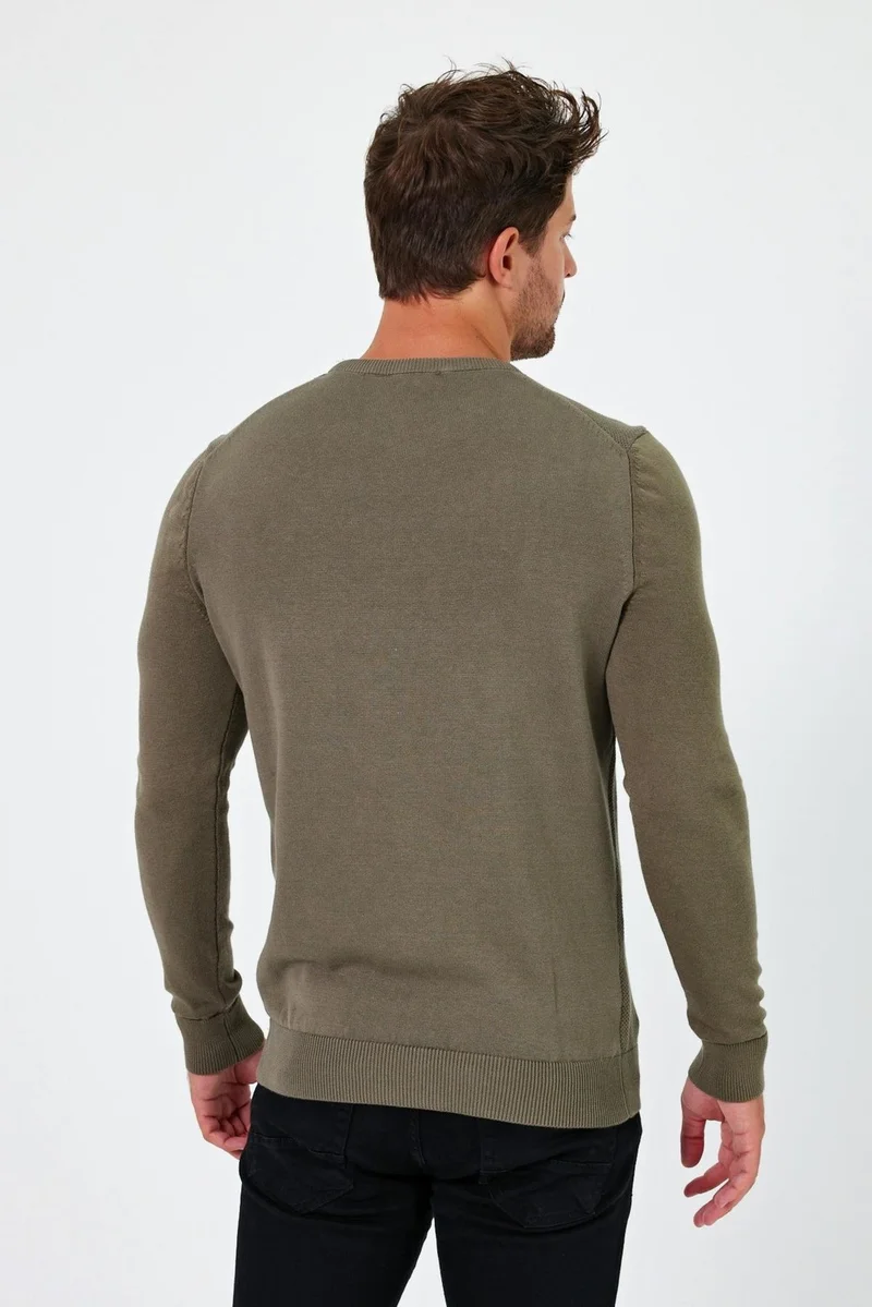 الكسندر جاردي Crew Neck Regular Fit Sweater (E24-EZE-03)
