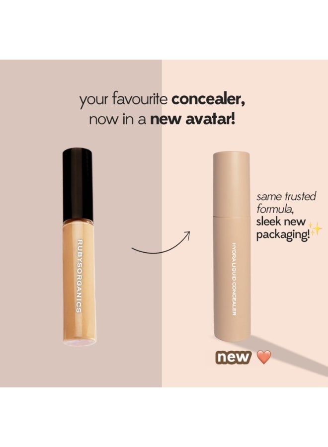 RUBY'S ORGANICS Matte Concealer for Face Makeup - Light Weight, Full Coverage, Easily Blendable, Highly Pigmented, Oil Free - for All Skin Types - HC 1, 6.5ml - Image 2