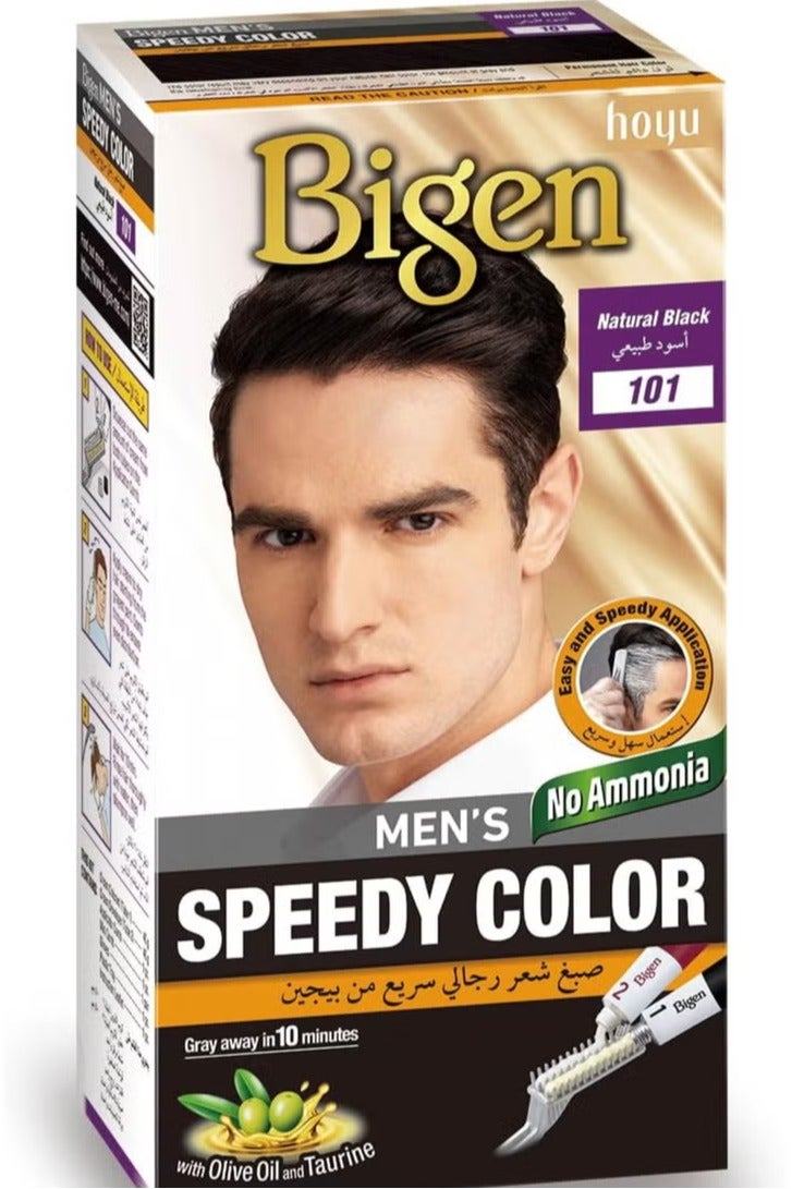 بايجن صبغة شعر سريعة بدون أمونيا اسود طبيعي 101
