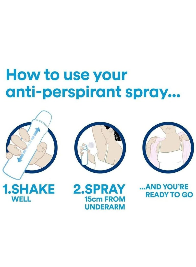 Dove Go Fresh Cucumber & Green Tea Anti-perspirant Deodorant with ¼ moisturising cream aerosol with a long-lasting, fresh fragrance 250 ml - Image 3