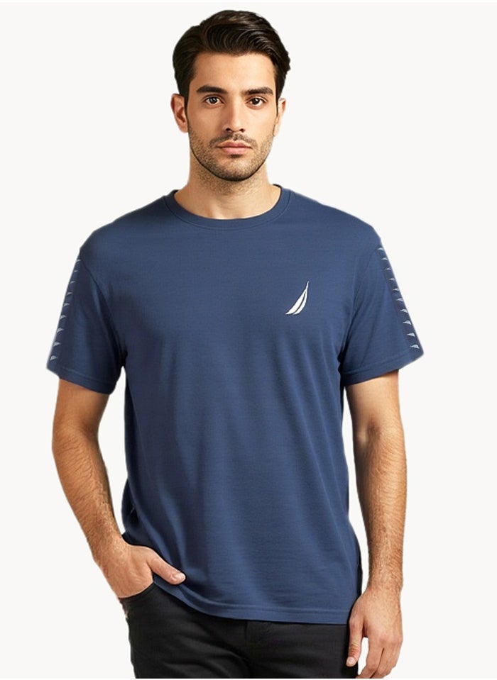 NAUTICA Regular Fit Premium Cotton Crew Neck T-shirt  - Image 1