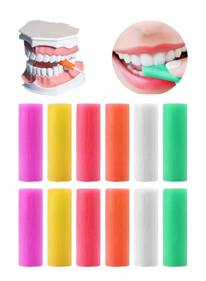 Generic 12 Pcs Orthodontic Aligner Chewies, Orthodontic Teeth Chewing Stick Chewing Device, Used for Orthodontic Tray, Five Flavors - Image 1