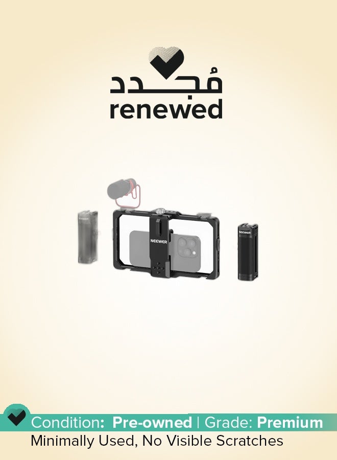 Neewer Renewed - NEEWER Upgraded Phone Rig Vlogging Kit - Image 1