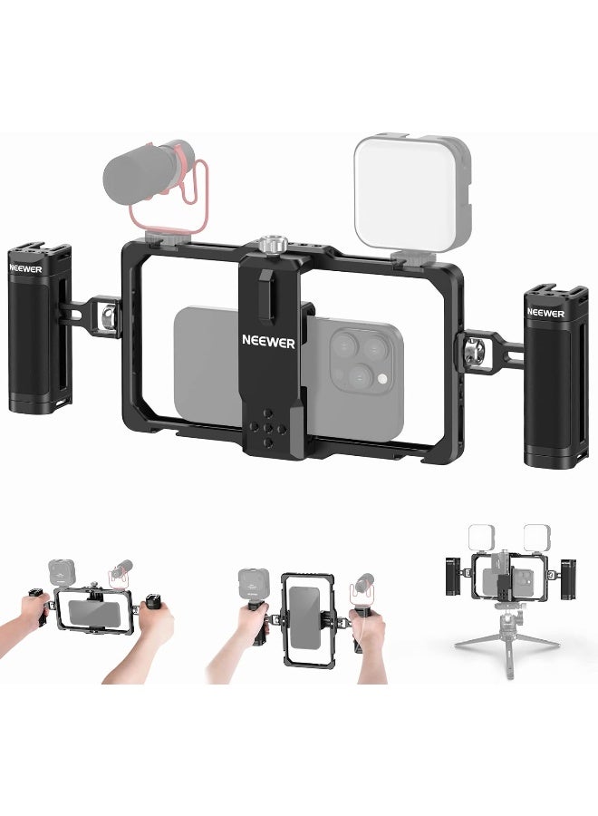 Neewer Renewed - NEEWER Upgraded Phone Rig Vlogging Kit - Image 2