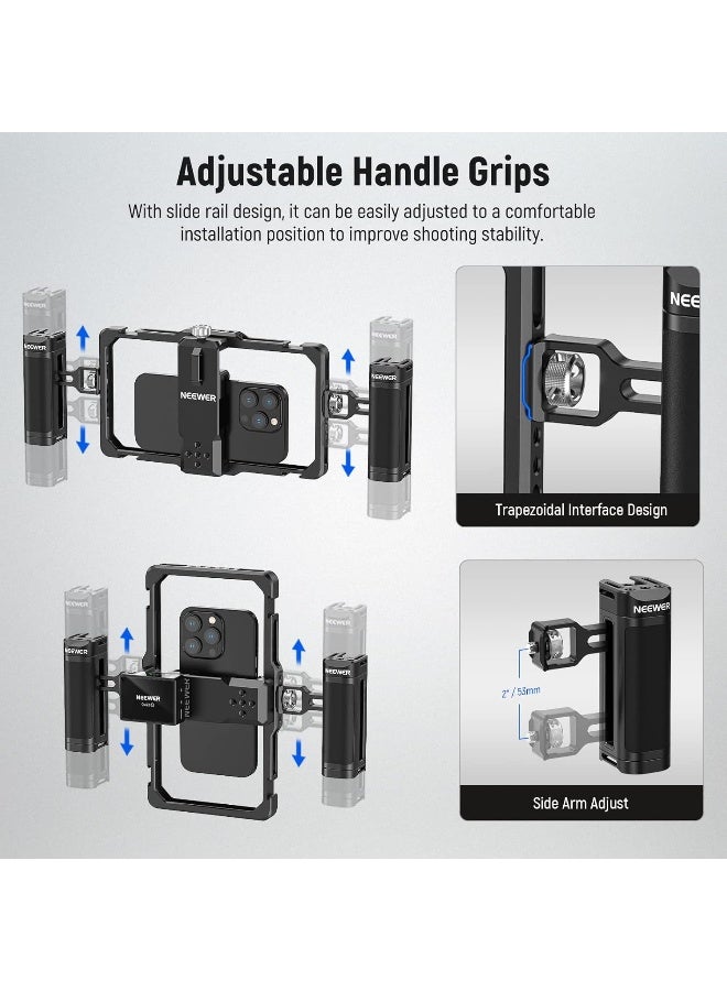 Neewer Renewed - NEEWER Upgraded Phone Rig Vlogging Kit - Image 5