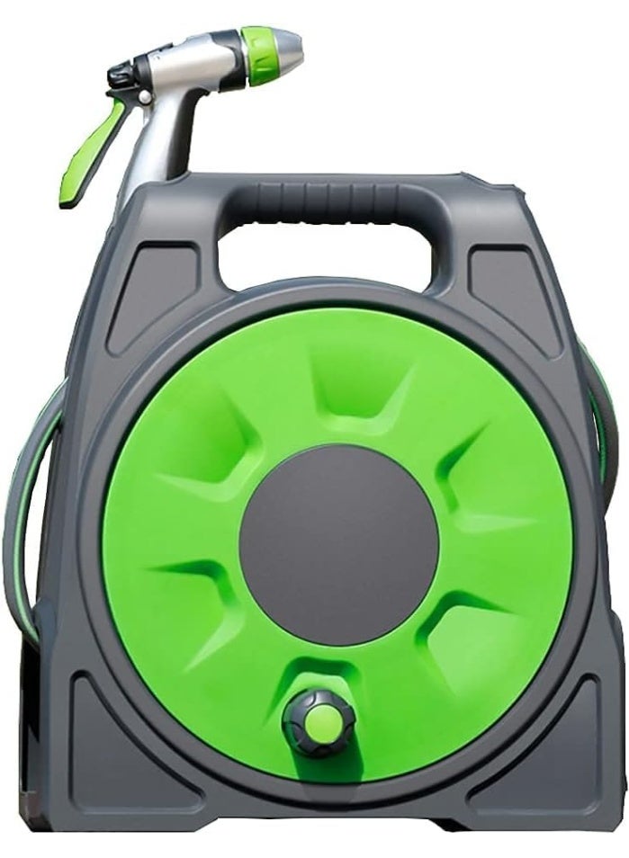 Emerald Garden Hose Pipe with Nozzle – 12M Heavy-Duty Flexible Water Hose, Leak-Proof, Kink-Free, High-Pressure Spray Gun – Model MY163 for Gardening, Car Wash & Outdoor Cleaning - Image 1