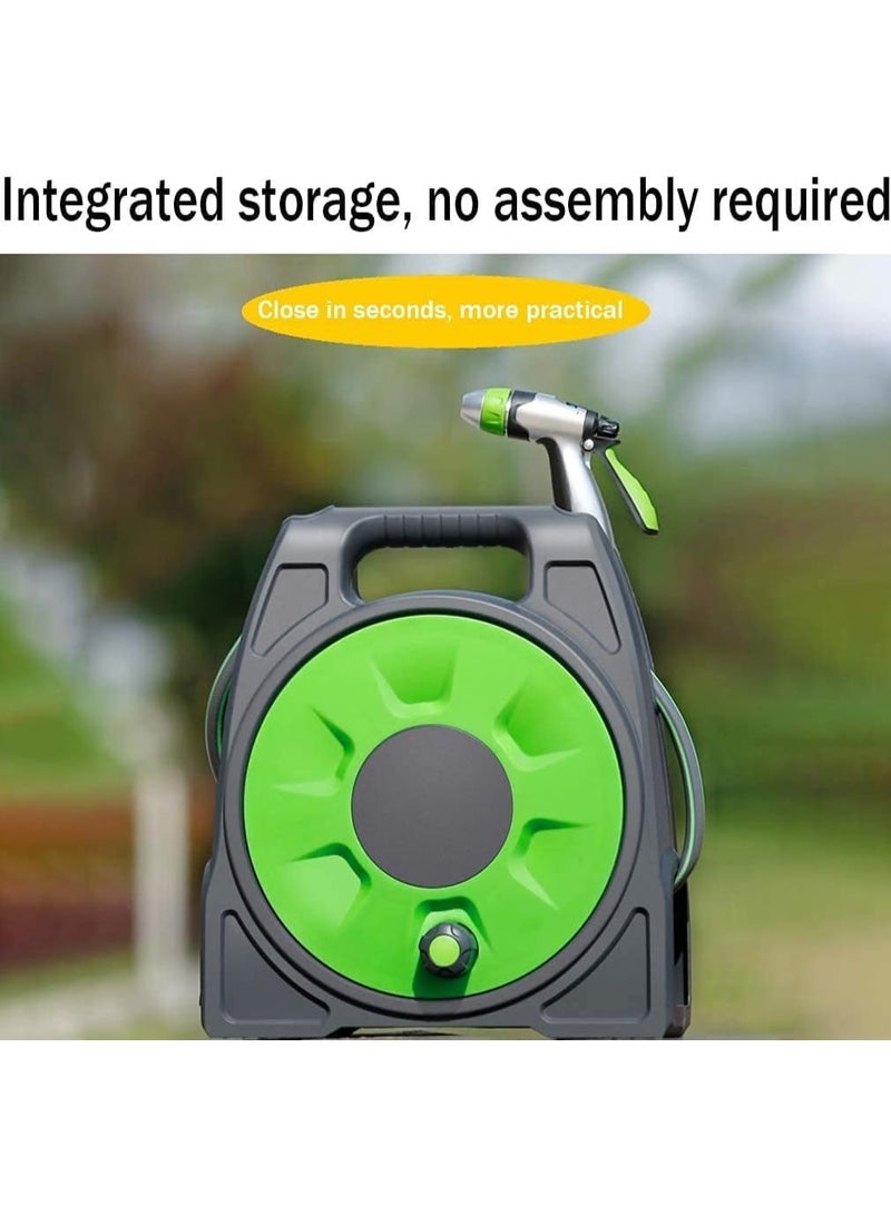 Emerald Garden Hose Pipe with Nozzle – 12M Heavy-Duty Flexible Water Hose, Leak-Proof, Kink-Free, High-Pressure Spray Gun – Model MY163 for Gardening, Car Wash & Outdoor Cleaning - Image 3