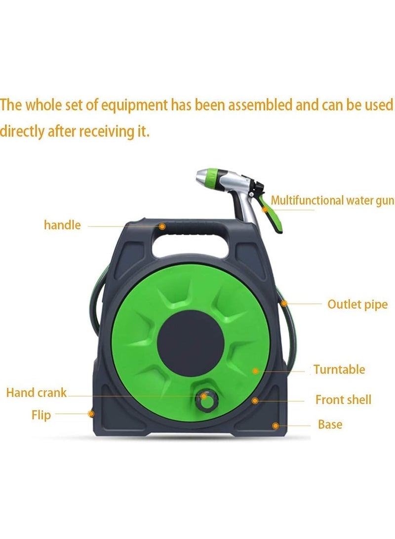 Emerald Garden Hose Pipe with Nozzle – 12M Heavy-Duty Flexible Water Hose, Leak-Proof, Kink-Free, High-Pressure Spray Gun – Model MY163 for Gardening, Car Wash & Outdoor Cleaning - Image 5