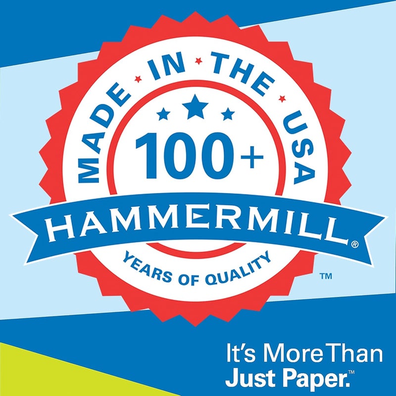 Hammermill 107681 Laser Print Office Paper, 3-Hole Punch, 98 Brightness, 24lb, Ltr, White, 500/Rm - Image 4