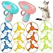LAPOHI 14 PCS Cat Fetch Toy with Colorful Flying Propellers Set Cat Playing Tracking Interactive Toys for Kitten Chasing Training Hunting - Image 3