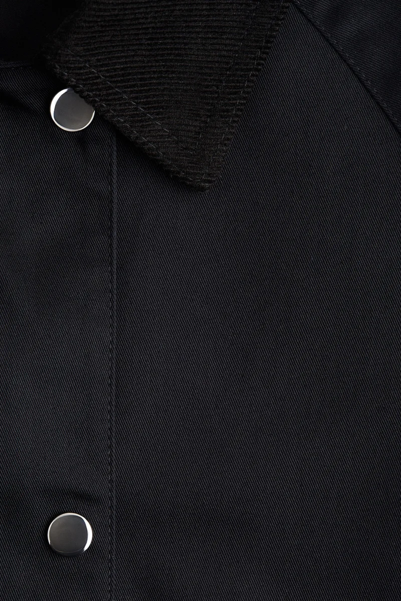 H&M Corduroy-collar jacket