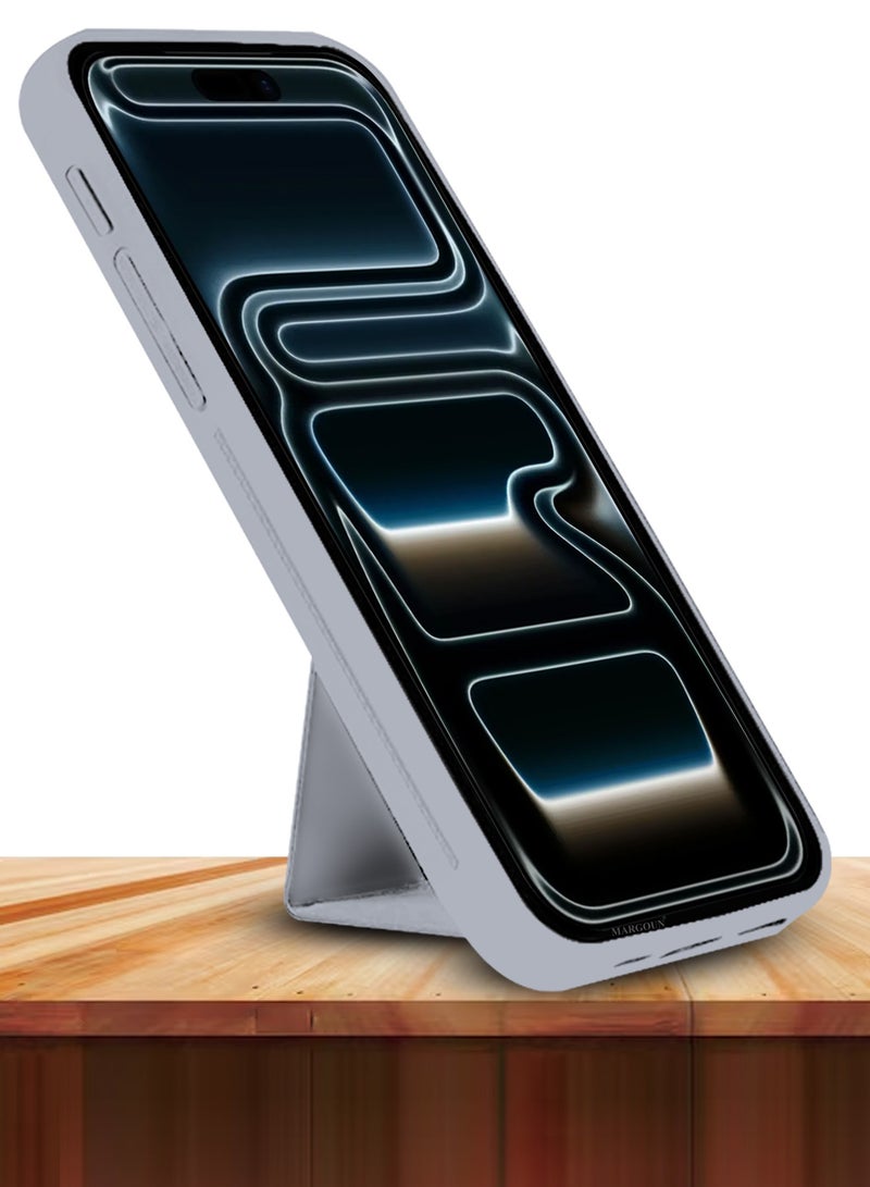 CATANES Premium PU Leather Case for iPhone 17 Pro Max with Stand Function Shockproof and Anti Scratch Finger Grip - Image 4