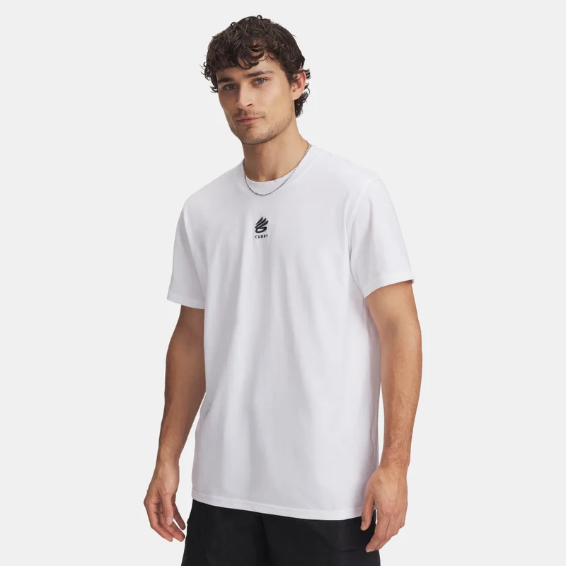 UNDER ARMOUR Men's Curry Logo T-Shirt