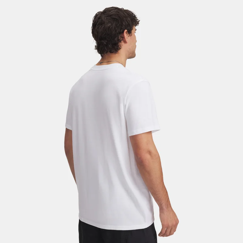 UNDER ARMOUR White Men's Curry Logo T-Shirt for Men | Best Price UAE