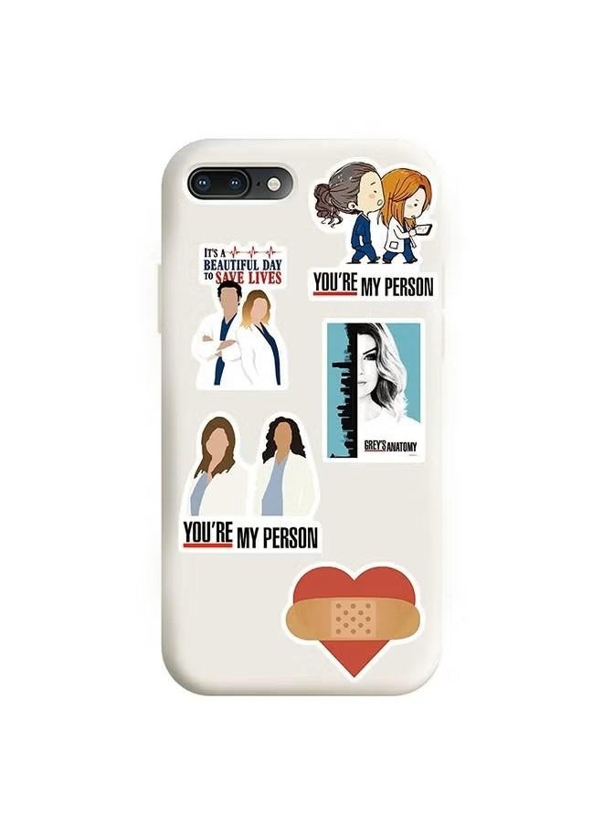 50Pcs American Drama Doctor Theme Stickers, Vinyl Waterproof Stickers for Water Bottles Laptop Phone Computer Guitar, Gifts for Teens, Girls, Fans - pzsku/Z0EA81667B8623D089FBBZ/45/_/1711358797/e464470a-4546-414c-a5fa-911a4ac90539