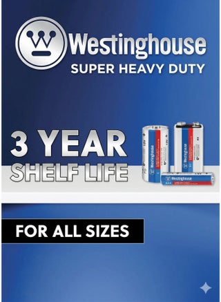 Westinghouse 24 Batteries (12x AA & 12x AAA) Super Heavy Duty Zinc Batteries 1.5V | Leak-Proof| Long-Lasting Power for Flashlights, Toys, Remotes.((LEDPocket Light Gift)) - view 3