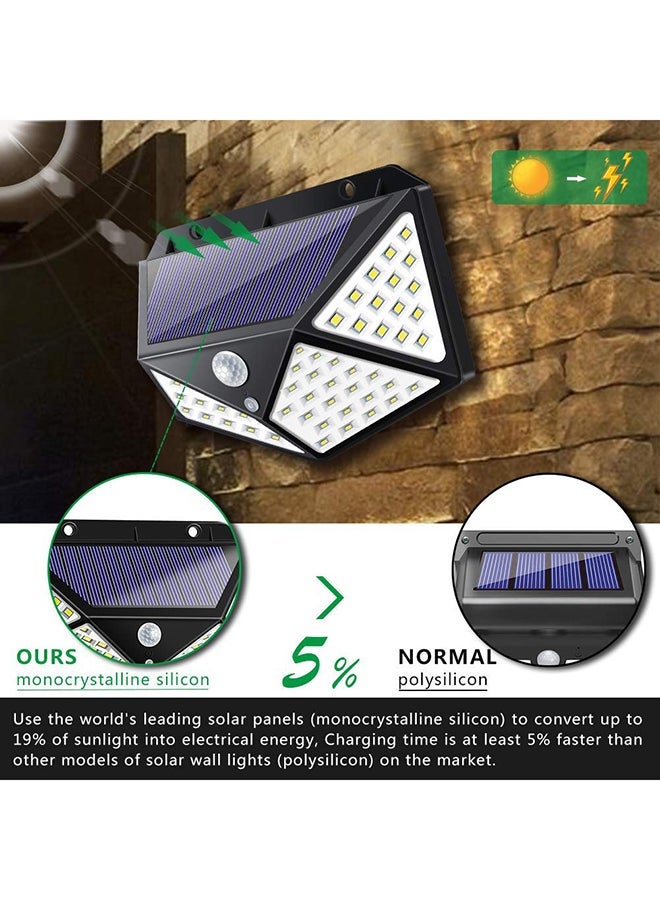 Motion Sensor LED Solar Light Black/White - Image 3