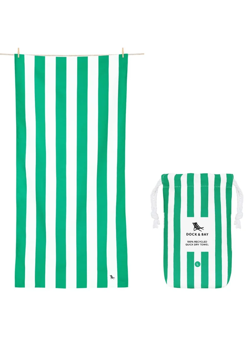 دوك آند باي Cabana Towel - Cancun Green