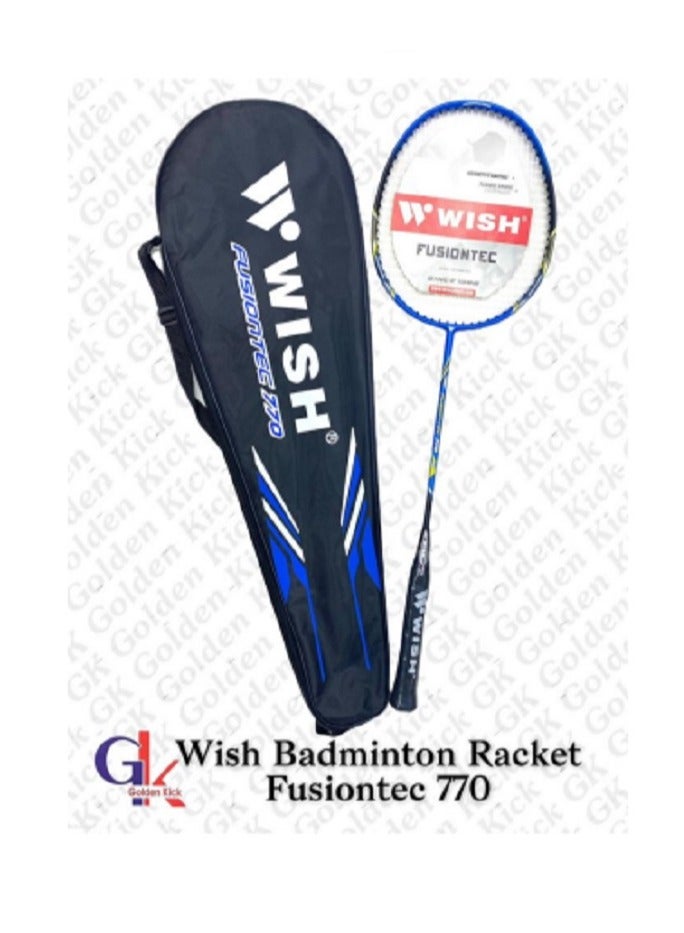 Wish Badminton Racket Fusiontec 770