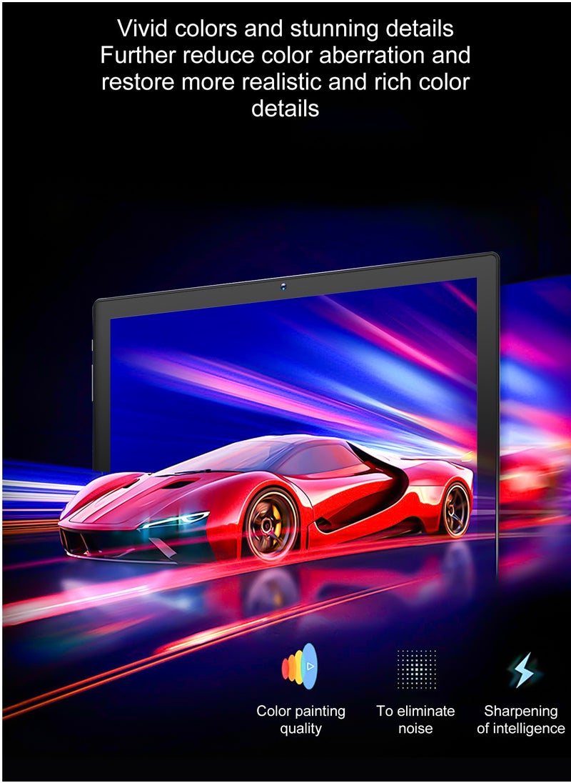 X - Prime i16 Pro Android 12 Tablet 10.1-Inch HD+ Display | 12GB RAM 512GB ROM | Octa-Core, Dual SIM 5G, Wi-Fi | With Keyboard & Mouse | Learning Tablet for Students-Blue  - Image 3