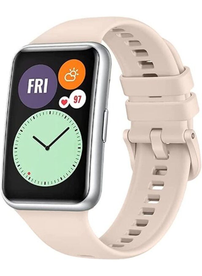 SHOPI Compatible with HUAWEI WATCH FIT 2 Strap, Adjustable Silicone Sport Watch Bands Replacement Wristband Men Women - Image 3