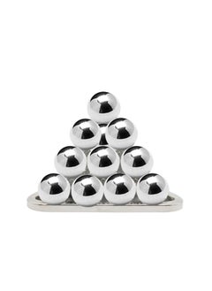 Intellectual Stick IQ Stick Unlocking Nine-link Iron Twist Peak Loop Kidsren's Spatial Hands-on Thinking Training-Color:Pyramid