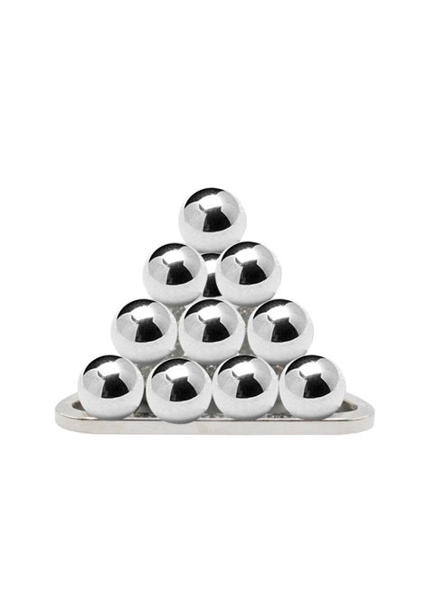 Intellectual Stick IQ Stick Unlocking Nine-link Iron Twist Peak Loop Kidsren's Spatial Hands-on Thinking Training-Color:Pyramid