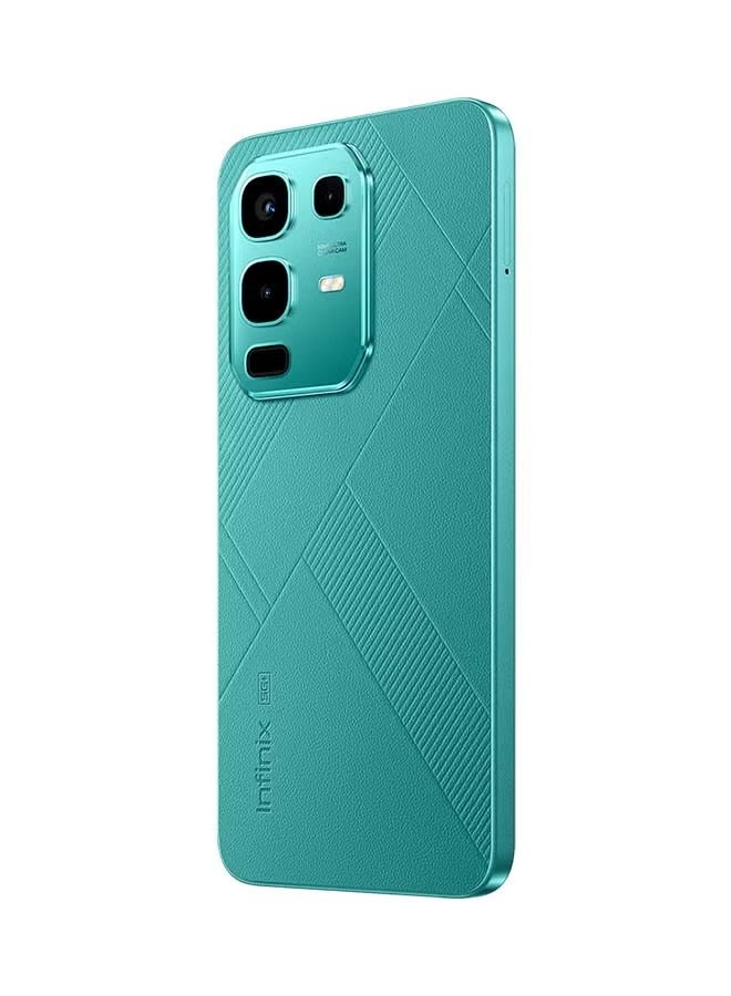 إنفينيكس نوت 50X ثنائي الشريحة بلون البحر الأخضر 8+8 جيجابايت رام 256 جيجابايت 5G+ مع سماعة XE23 - نسخة الشرق الأوسط - Image 4