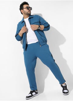 Instafab Plus Zip-Front Co-Ord Set With Flap Pocket  - Image 1