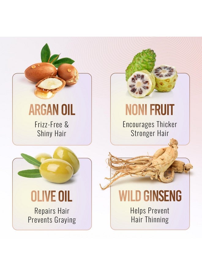 Herbishh Travel Pack Hair Dye Color Shampoo in Sachet + 1pc Argan Hair Mask Sachet (Dark brown, 2 sachets) - Image 2