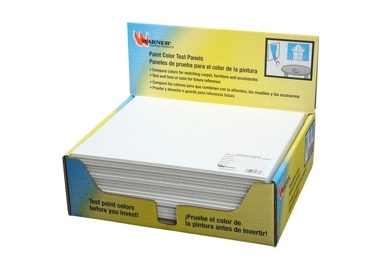 Warner Manufacturing Tool 10630 12" x 9" Foam Board Paint Color Test Panel - Image 2