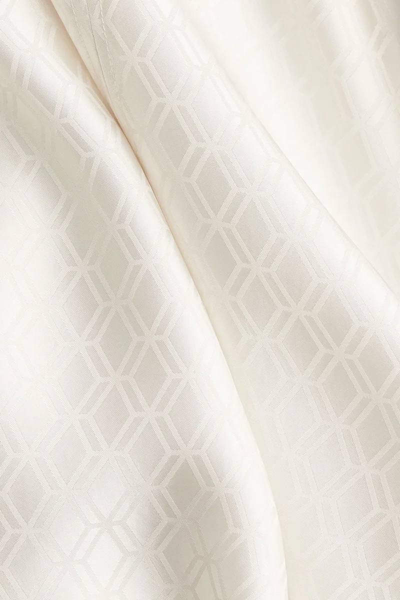 اتش اند ام Jacquard-weave kaftan dress