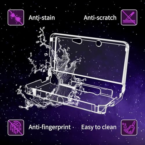 OSTENT Hard Crystal Case Clear Skin Cover Shell for Nintendo 3DS - Image 5