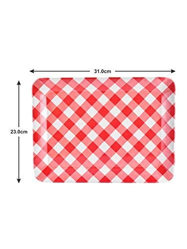 Goodhomes Melamine Serving Trays Set of 3 Different Sizes, MT129 - Image 5