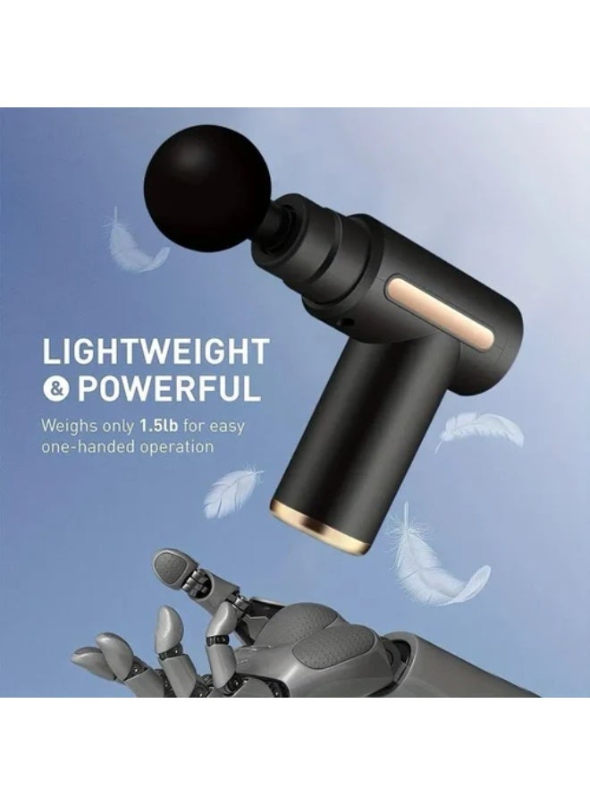 EzzySo Deep Tissue Massage Gun – 6 Speed Percussion Muscle Massager for Pain Relief & Recovery (Color may vary) - Image 2