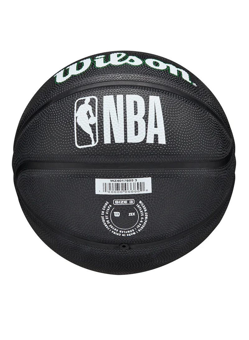 ويلسون كرة سلة NBA تيم تريبيوت بوسطن سيلتيكس SZ3 - أسود