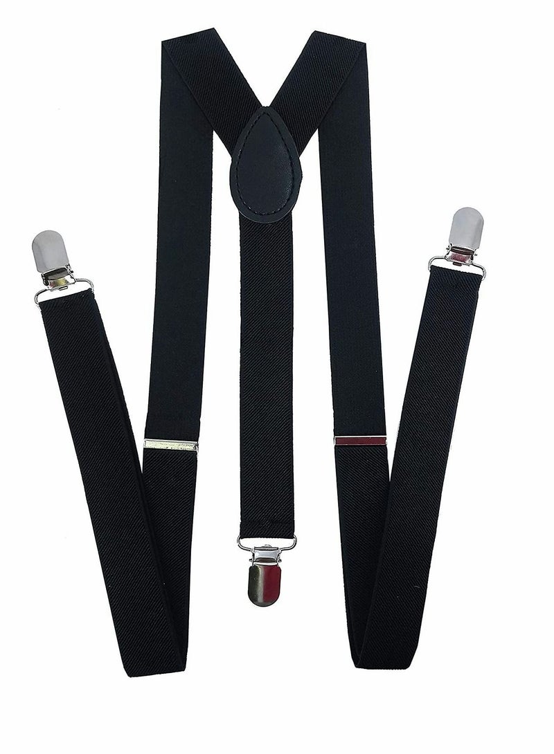 Suspenders, Adjustable Elastic Y Back Style Suspenders for Men and Women With Strong Metal Clips Adjustable… - Image 1
