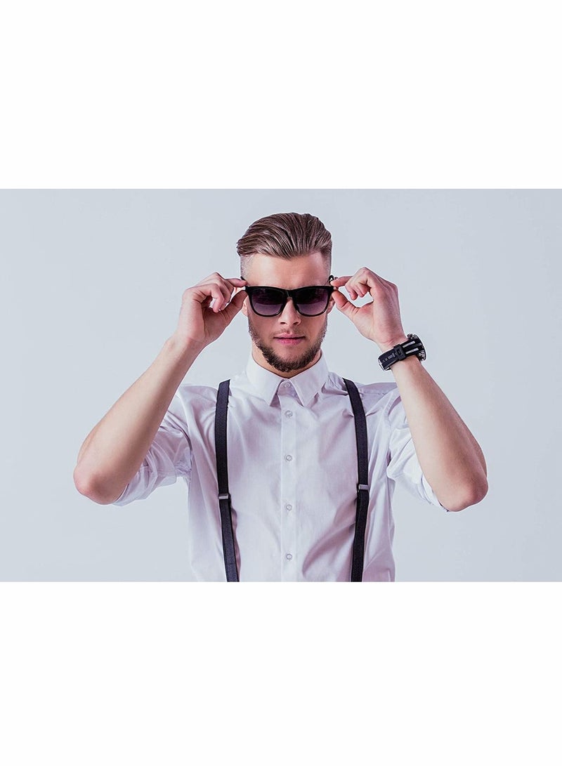 Suspenders, Adjustable Elastic Y Back Style Suspenders for Men and Women With Strong Metal Clips Adjustable… - Image 4