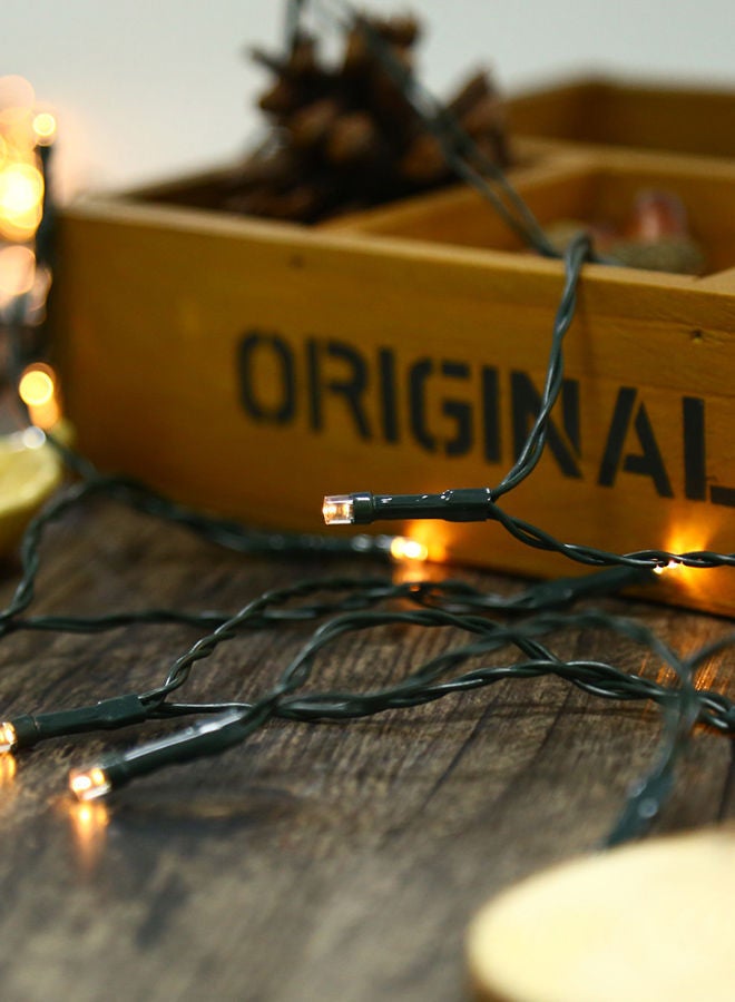 نيبمينينت سلسلة مصابيح تعمل بالطاقة الشمسية ومضادة للماء بها 8 أوضاع إضاءة بني 1متر - Image 2