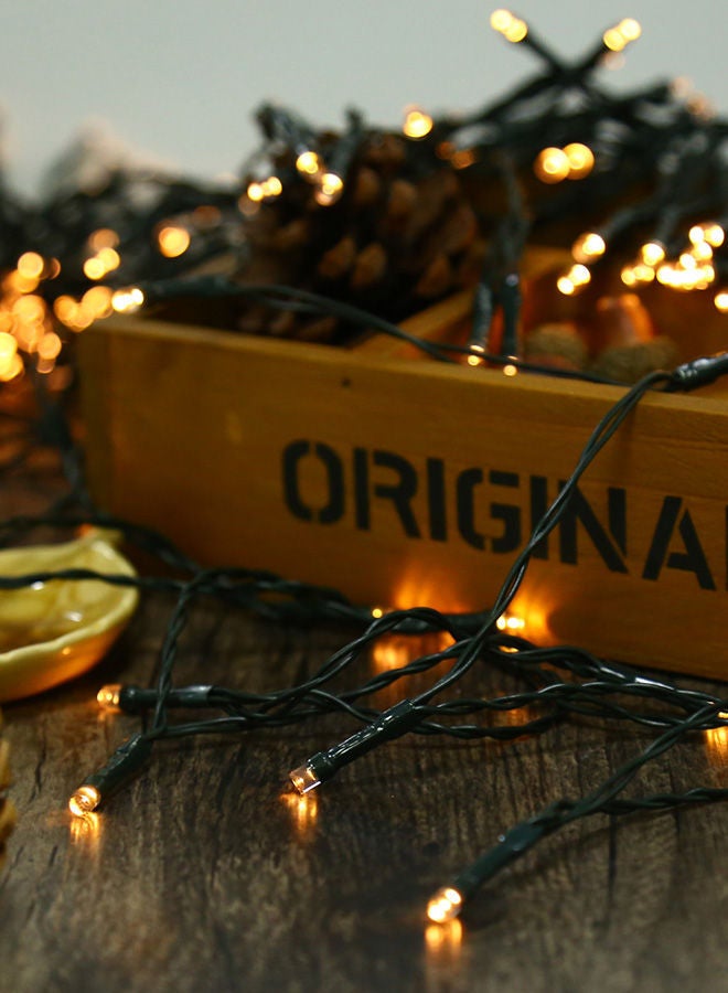 نيبمينينت سلسلة مصابيح تعمل بالطاقة الشمسية ومضادة للماء بها 8 أوضاع إضاءة بني 1متر - Image 3