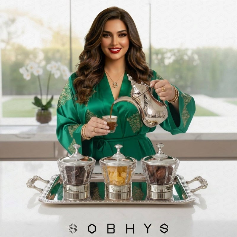 SOBHYS Luxury Crystal-Cut Acrylic Bowl – Silver-Tone Metal Lid & Base - Image 2