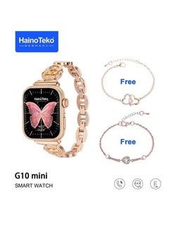 Haino Teko Haino Teko G10 Mini Smartwatch with IPS Display, 4 Interchangeable Straps, Health Tracking, Lightweight Design  - Image 3