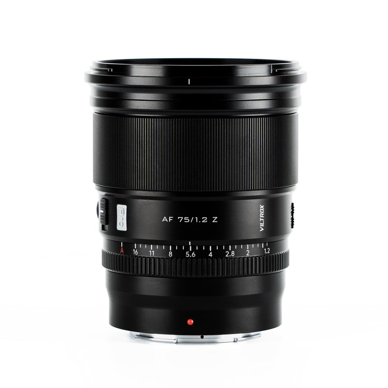 VILTROX 75mm f/1.2 F1.2 PRO Z Mount Auto Focus APS-C Lens for Nikon Z-Mount Camera Ultra Wide Angle APS-C AF Lens Compatible with Nikon Z-Mount Cameras Z9 Z8 Z7 Z7II Z6 Z6II Z5 Z50 Z30 ZFC - Image 1