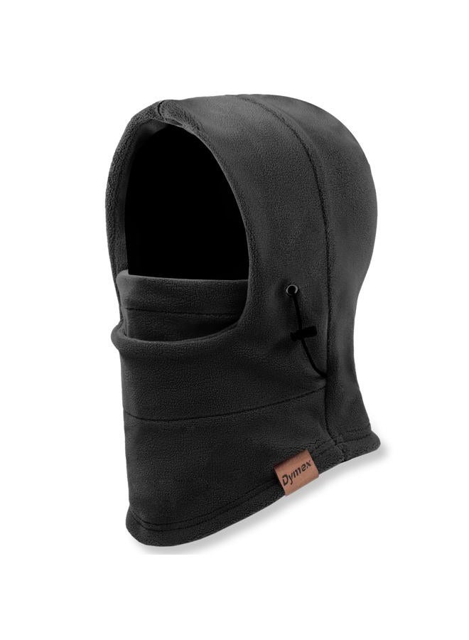 Dymex Kids Balaclava Windproof Ski Mask Hood Face Mask Neck Warmer for Cold Weather, Winter Hat for Boys Girls, Black, 6 Years - Image 1