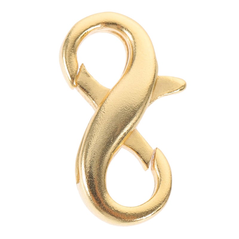 Lobster Clasp Jewelry Connector for Necklace and Bracelet Crafts Easy to Install Silver Tone - Image 2