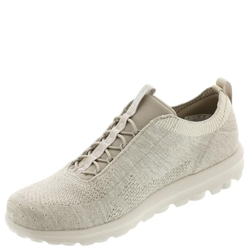 SKECHERS حذاء سكيشرز النسائي GO Walk Travel - حذاء راديانت مون، بني، 5 - Image 5