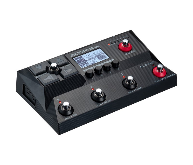 Zoom B2 Four Bass Multi Effects Processor - 2 Years Warranty - Image 2