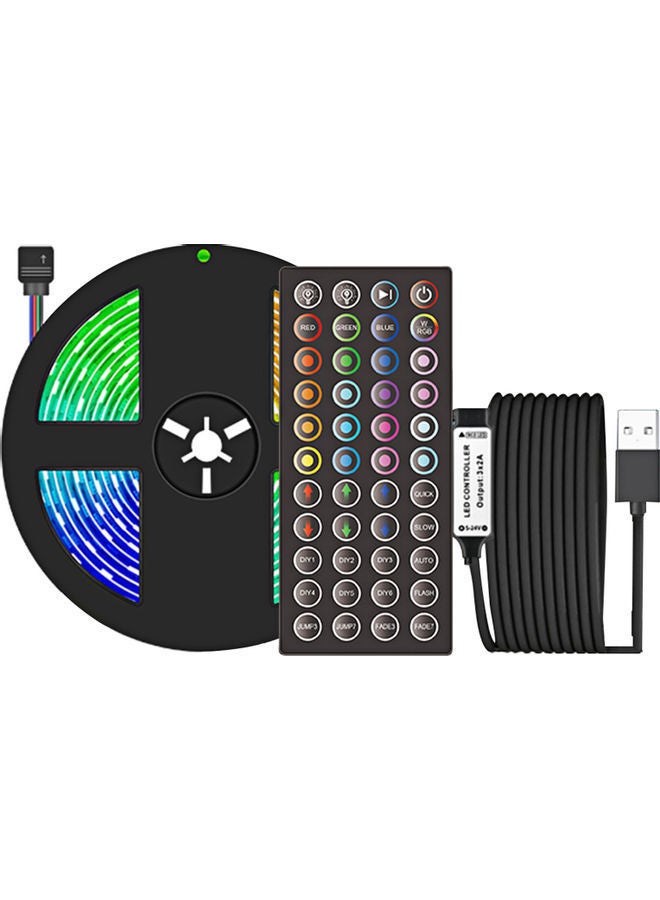 NIBEMINENT LED Strip Light With Remote Control Multicolour - Image 1