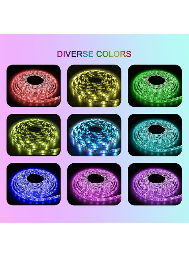 NIBEMINENT LED Strip Light With Remote Control Multicolour - Image 3